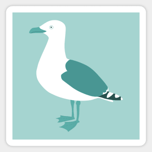 Follow the gull Sticker